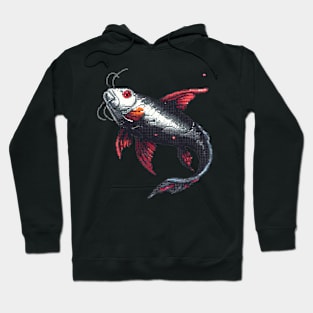 Catfish in Pixel Form Hoodie